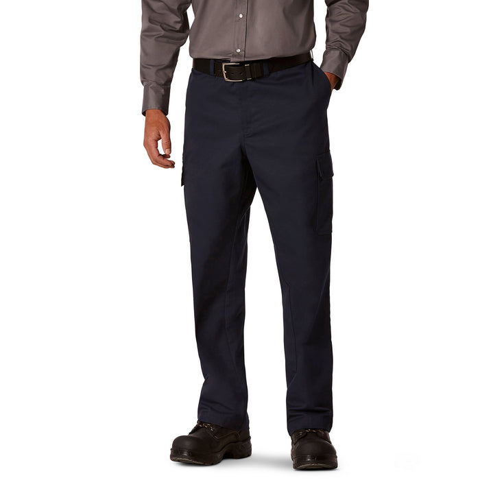 OO | Henbury Henbury Mens Teflon® Stain Resistant Coated Pleated Chino Work  Trousers / Pants (Navy)