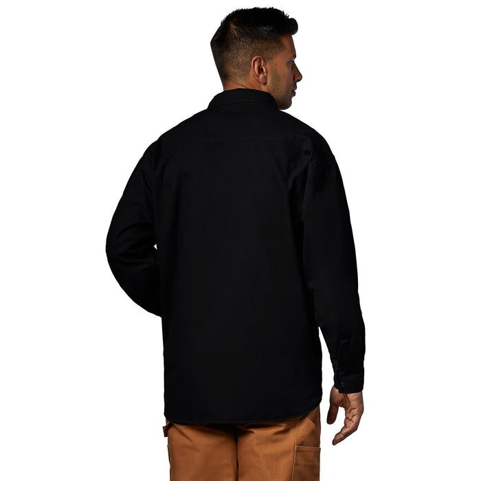 Men's Ultra-Soft Duck Jacket, Cotton & Fleece Lining for Cold